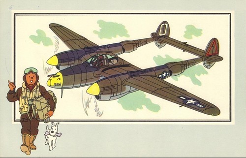 Avion lockheed lightning - lockheed,