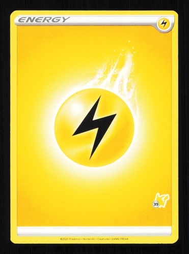 Lightning energy 39 pikachu - lightning,