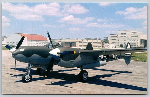 Wwii lockheed 38l lightning - p-38l,